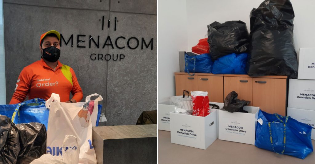 MENACOM Jordan Concludes Successful Group-wide Charity Donation Drive
